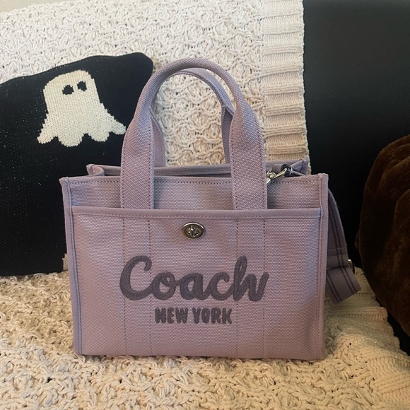 Coach Cargo Tote 26 Lavender - Picture 2 of 8